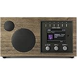 Como Audio: Solo - Wireless Music System with Internet Radio, Spotify Connect, Wi-Fi, FM, and Bluetooth - Walnut/Black