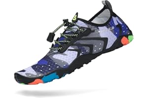 Mishansha Water Shoes for Women Men Barefoot Beach Shoe Quick Dry Aqua Swim Socks for Surfing Yoga Size 4.5-15 Women/3-13.5 Men