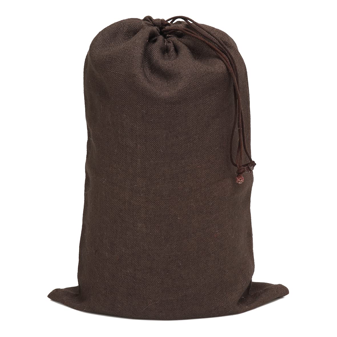 The cordeline Jute Bag Closure Lace-up Chocolate, 45 x 65 cm 3262070307022, 45x3x65 cm sacjlpfch