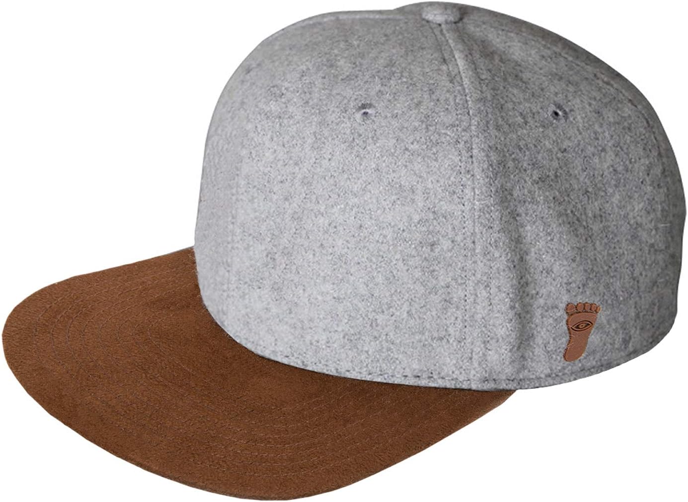 EYEFOOT Snapback Cap Hat Fitted Wool Suede Structured Super Classic for Men Women Ideally Designed and Elegance