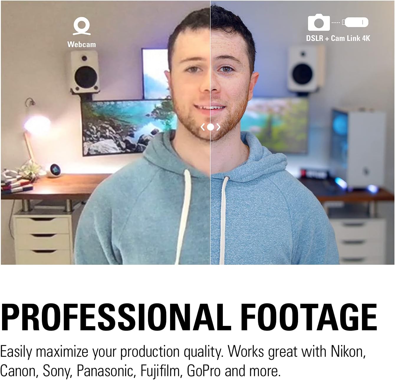 Elgato Cam Link 4k Broadcast Live Record Via Dslr Camcorder Actioncam 1080p60 4k 30fps Hdmi Usb 3 0 Video Conference Home Office Zoom Teams Amazon Co Uk Computers Accessories