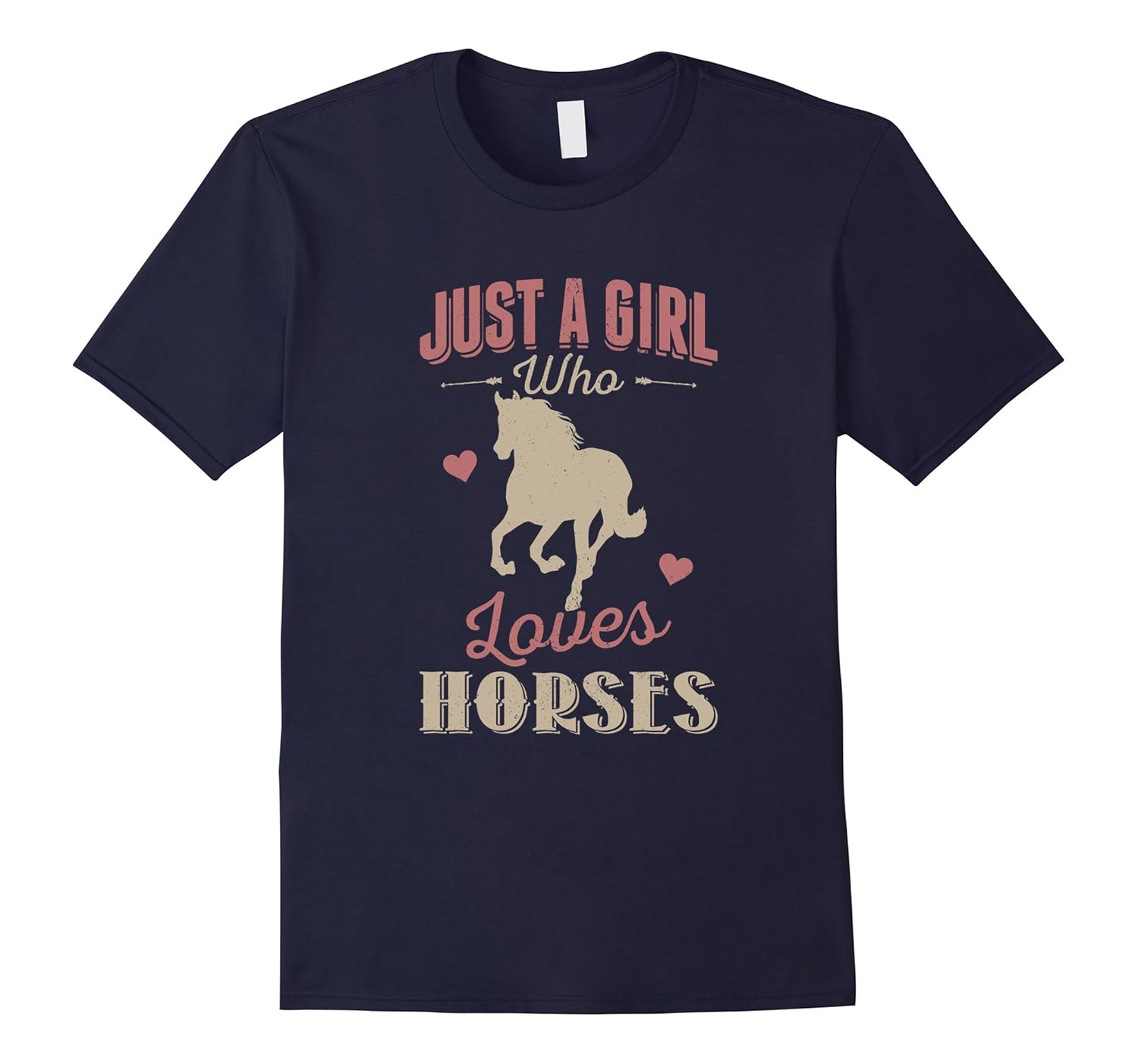 Womens Loves Horses Shirt Medium-tovacu