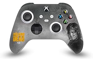 Head Case Designs Officially Licensed AMC The Walking Dead Daryl Double Exposure Daryl Dixon Graphics Vinyl Sticker Gaming Skin Decal Cover Compatible With Xbox Series X/S Controller
