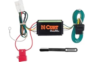 CURT Manufacturing 56040 Vehicle-Side Custom 4-Pin Trailer Wiring Harness for Select Subaru Forester, Outback, Sport, XV Cros