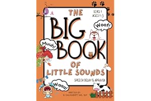 The Big Book of Little Sounds: Speech Delay & Apraxia: Level 1: ages 1-3