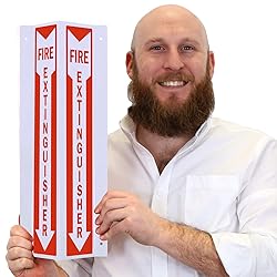 SmartSign "Fire Extinguisher" Projecting Sign with