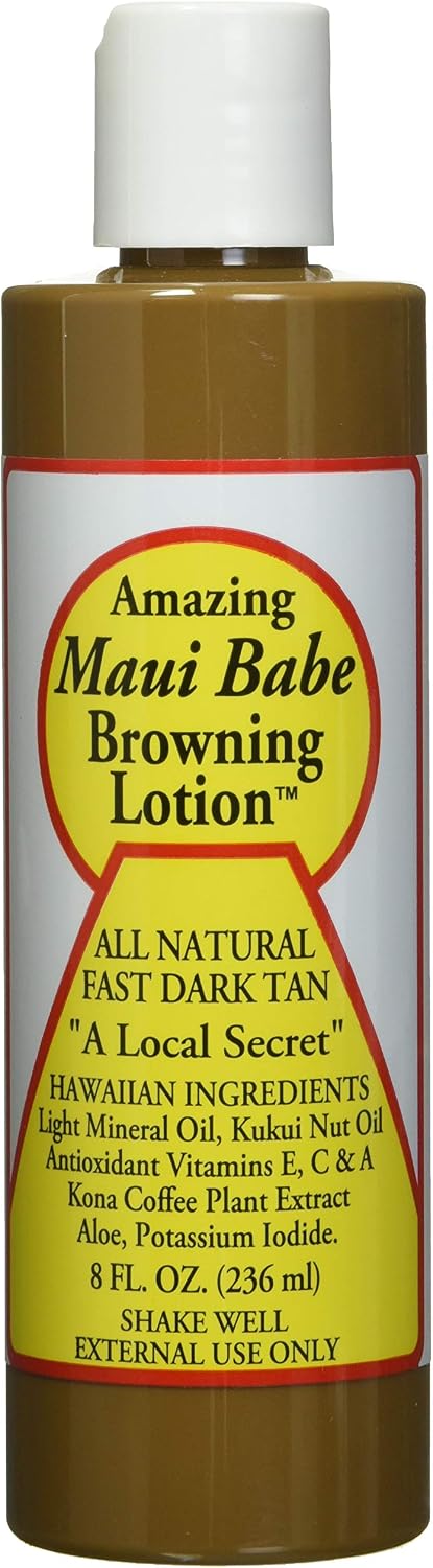 maui babe browning lotion and sunscreen