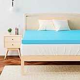 Airensky 2 Inch Twin XL(39"x80") Gel Memory Foam Mattress Topper,Cooling Gel Infused Mattress Pad Mattress Topper for Pressur