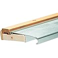 Frost King TAOC36A Adjustable Aluminum and Oak Sill Threshold, 3' L x 5-5/8" W x 1-3/8" H, Mill Finish