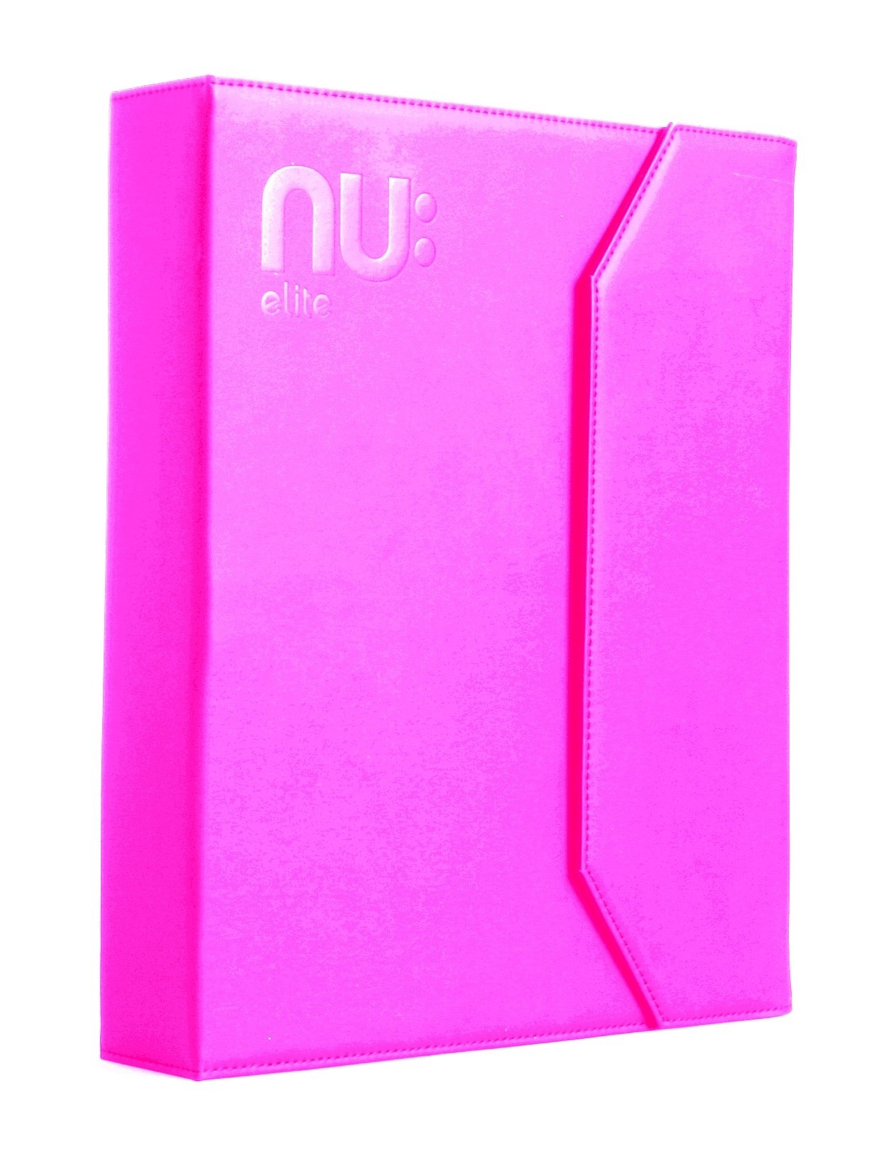 Nu Elite A4 PU Manager File - Pink