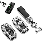 LCWPJWWS Heavy metal key cover compatible with 2019-2021 A-class C-class G class, 2018-2021 S-class, 2017-2021 E-class