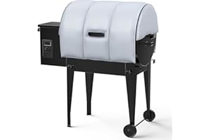 UTHEER Grill Thermal Insulated Blanket for Tailgater 20, Traeger 20 Series, Junior & Recteq 340 Grill Accessories Insulation Blanket for Winter Cooking