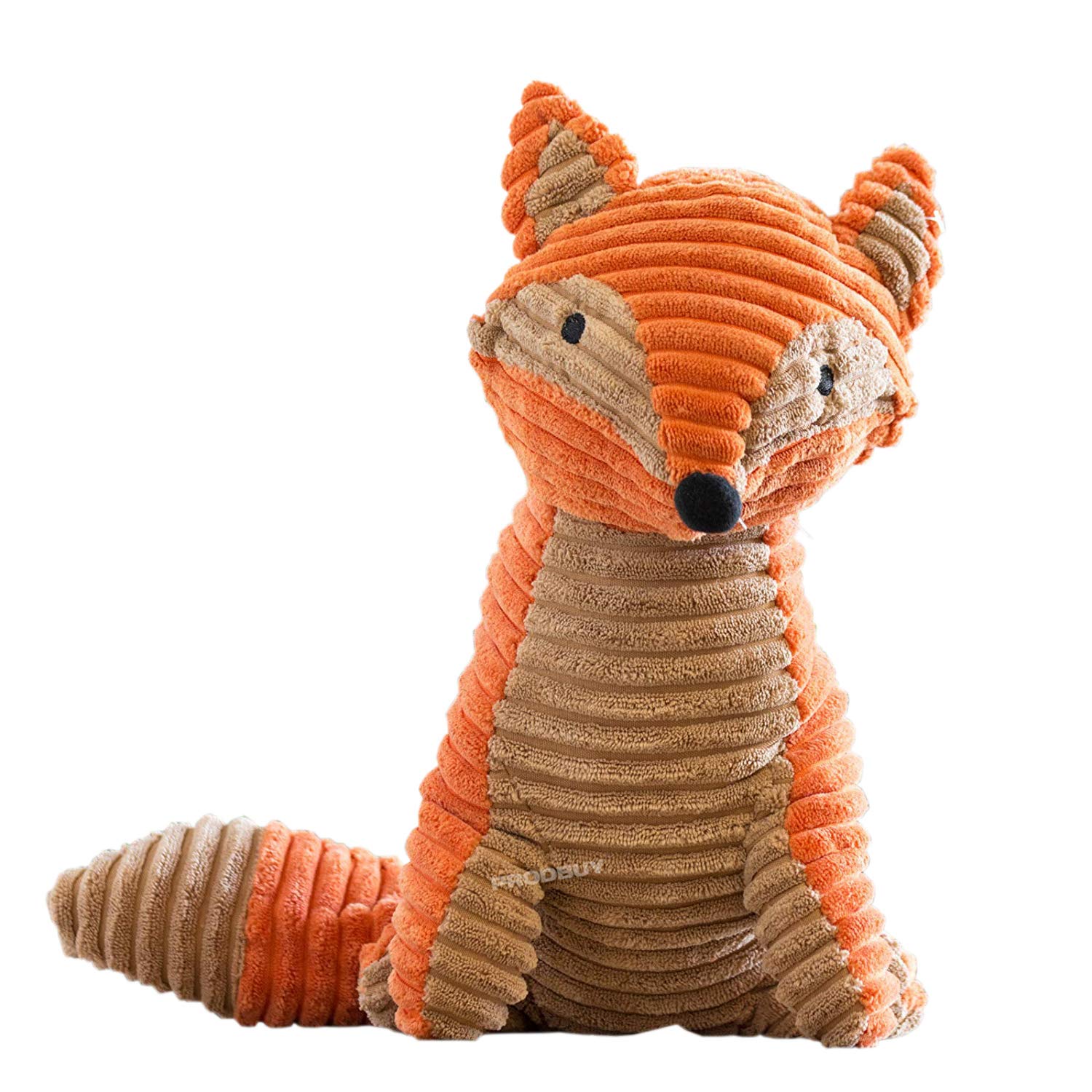 ProdBuy Orange Fabric Fox Door Stop 1.5kg Animal Weighted Stopper Gift for Home