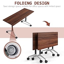 SOIUDNEB Conference Table,Wooden Folding Conference