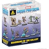 Marvel Crisis Protocol Guardians of the Galaxy Starter Set &ndash; Complete Miniatures Game with Star-Lord, Groot, Rocket &amp; More &ndash; 10 Characters, Dice, Cards &amp; Tools Included
