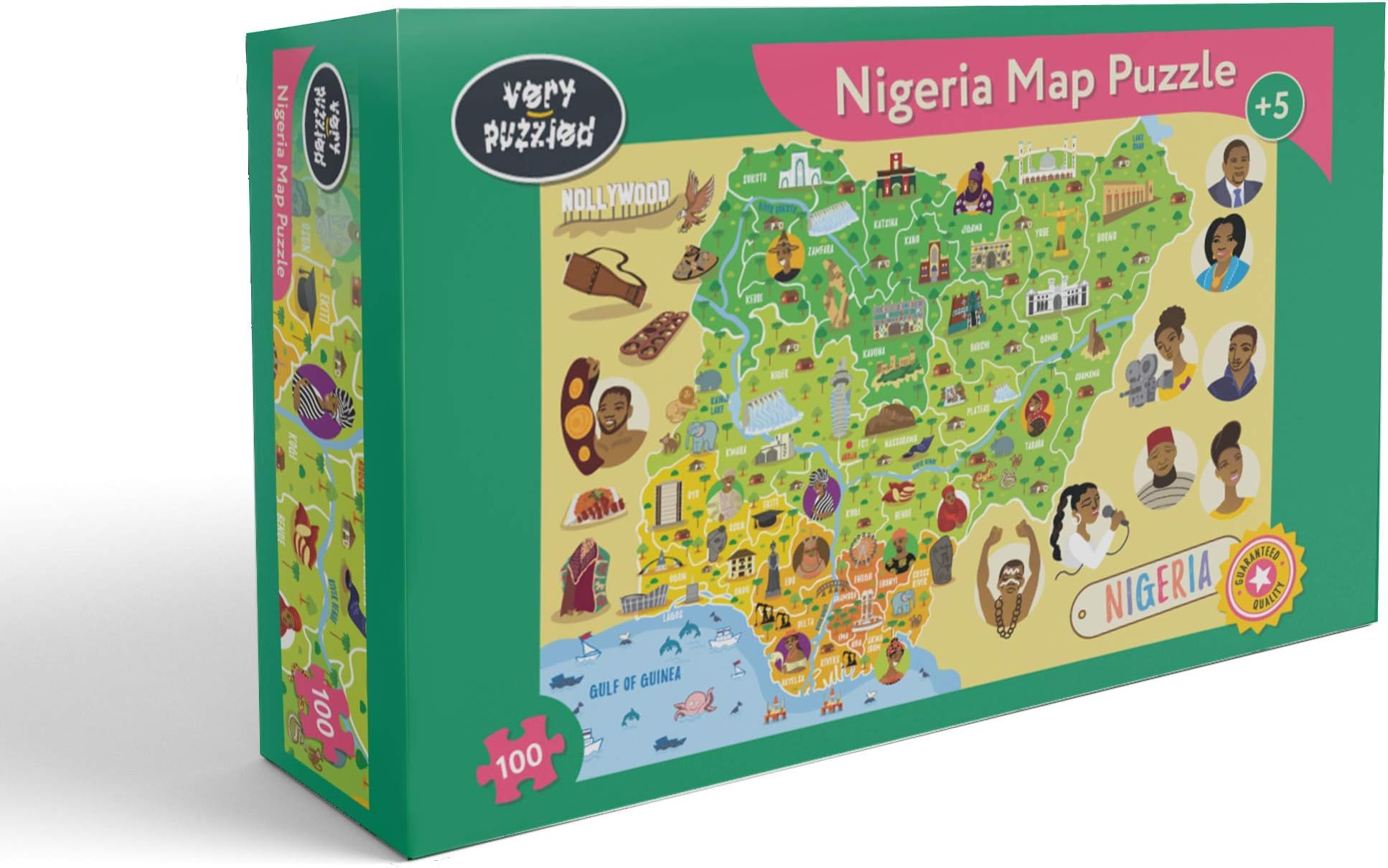 Nigeria Map Jigsaw Puzzle