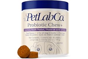 PetLab Co. Probiotics for Dogs - Support Gut Health, Itchy Skin, Seasonal Allergies, and Yeast with Each Tasty Chew - Dog Pro