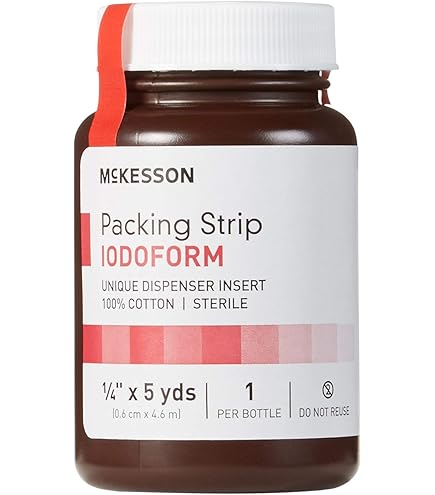 Gauze Packing Strip Plain 1" X 5yds - Professional Products