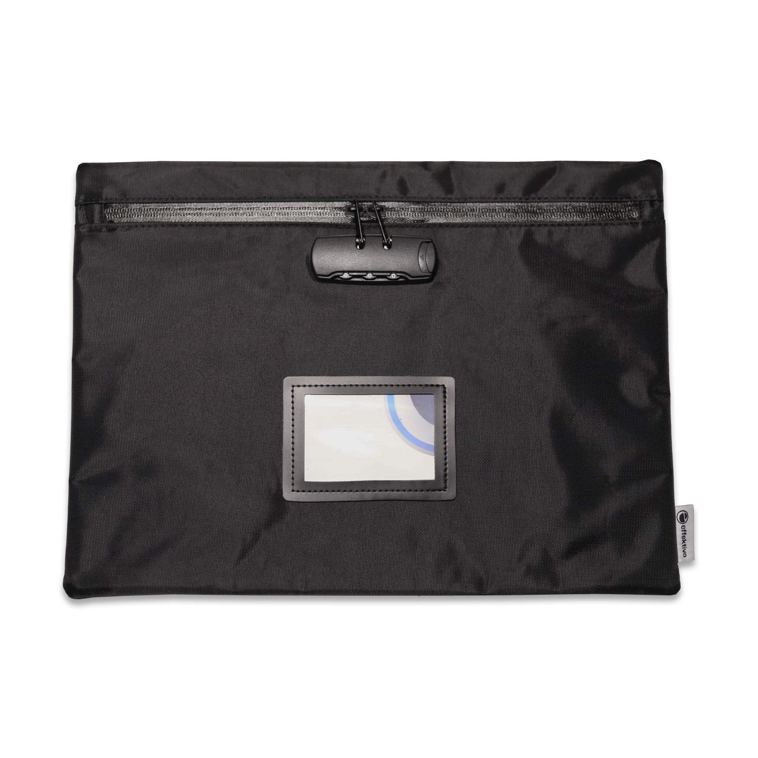 Document Bag Bank Bag Pendulum Bag with Combination Code Lock and Zip up to A4