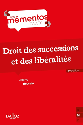 Download Droit des successions et des libéralités (Mémentos) PDF