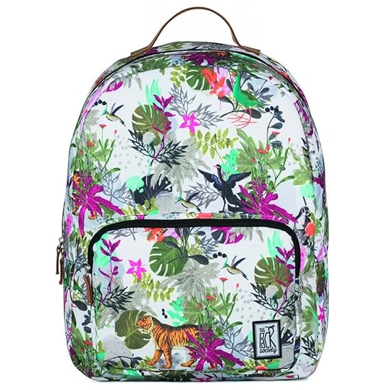 The Pack Society The Classics Rugzak Multicolor Jungle Allover