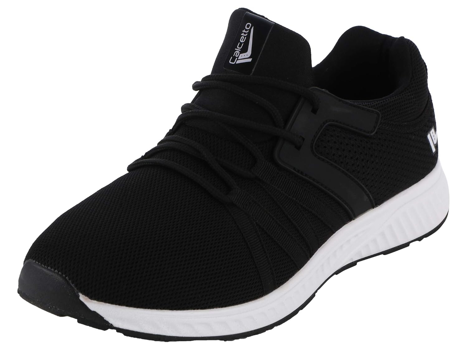 black white sport shoes