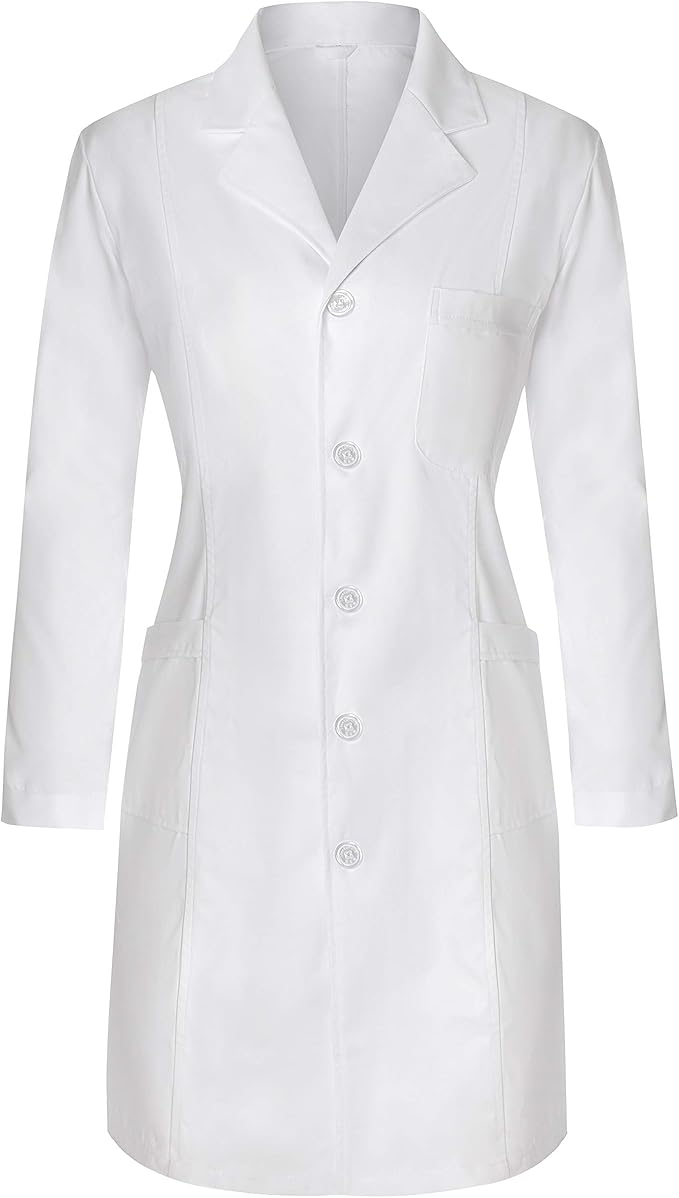 Amazon.com: Medical Science lab Coats for Women and Men Physician Chemistry Jackets Long Sleeve 