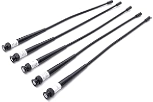 5pcs 450MHZ-470MHZ Whip Antenna 4dBi BNC for TOPCON GR-3,GR-5,​Hiper+,GGD Survey,GPS GNSS RTK Station