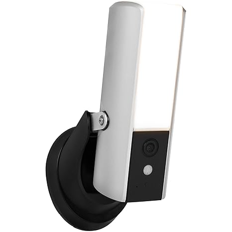Smartwares Guardian CIP-39901 Außenleuchte mit IP Überwachungskamera und Aufnahmefunktion/ App gesteuert