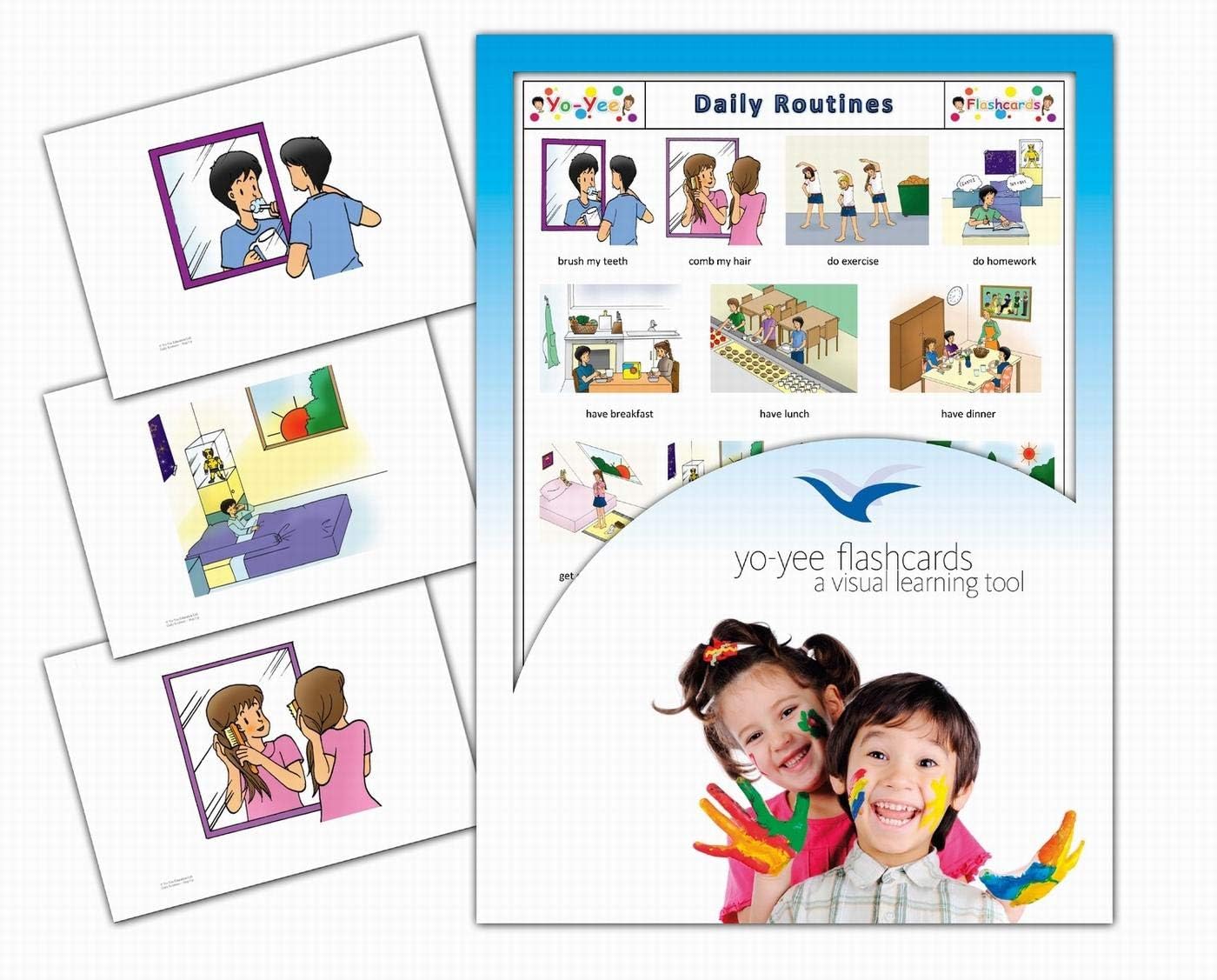 Yo Yee Yo Yee Flashcardsdaily Routines Picture Cards English Vocabulary ...