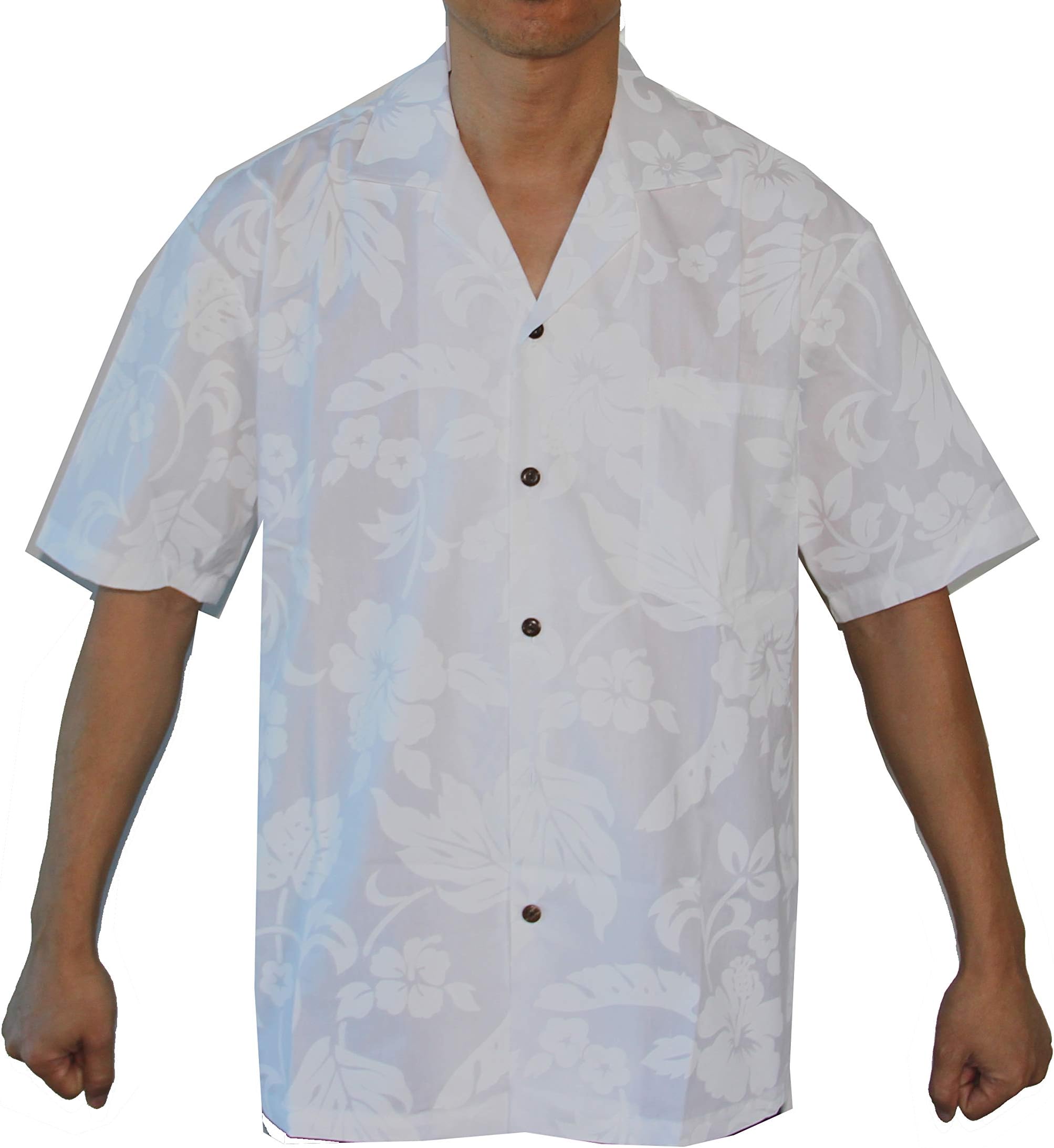 Made in Hawaii! Men's Hibiscus Flower Classic Hawaiian Shirts