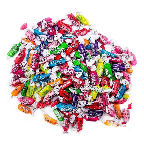 FROOTIES ASSORTED FRUIT CHEWS – 1 POUND BULK CANDY BAG – SOFT & CHEWY FRUITY CANDY MIX – GREAT FOR PARTIES, PINATAS, AND BUFFETS