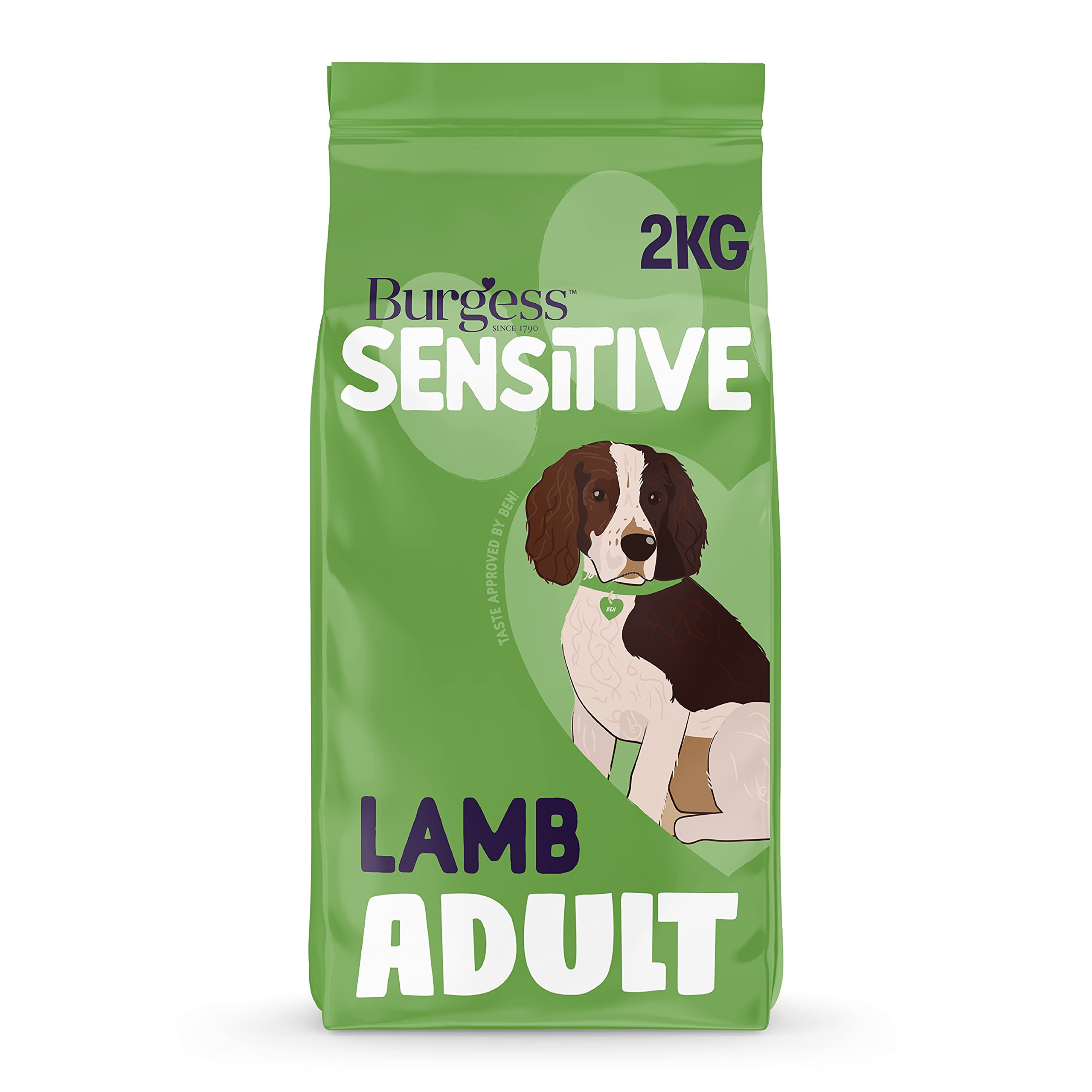 Burgess Sensitive Dry Dog Food Lamb, 2 kg