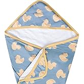 Copper Pearl Hooded Bath Towels Premium Knit/Terry Cloth Baby Towels with Hood, Pockets, and Cool Designs - Great to Gift and Make Bath Time Fun - Baby Bath Towel, Ducky