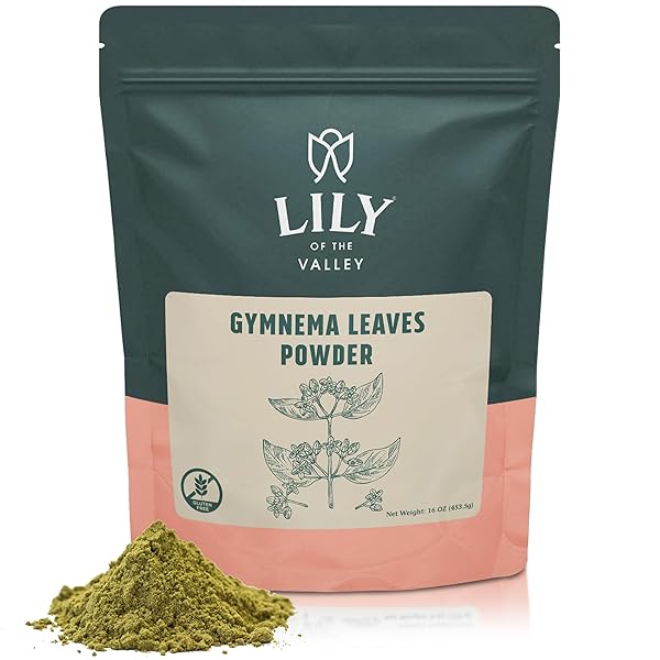 LILY OF THE VALLEY GYMNEMA SYLVESTRE LEAF POWDER...