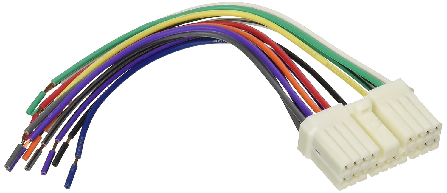 Amazon.com: SCOSCHE DO01RB 1999-02 Daewoo Replacement Harness for Factory  Stereo: Car Electronics