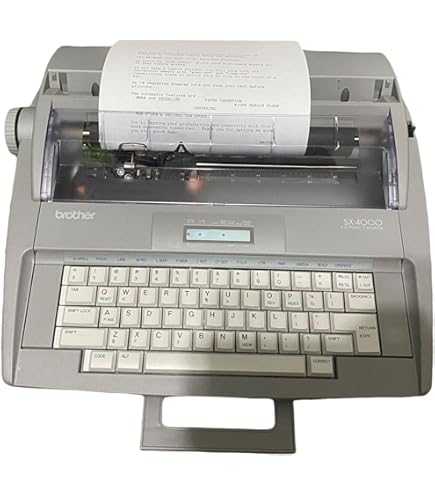 Amazon.com : brother GX-6750 Daisy Wheel Electric Typewriter