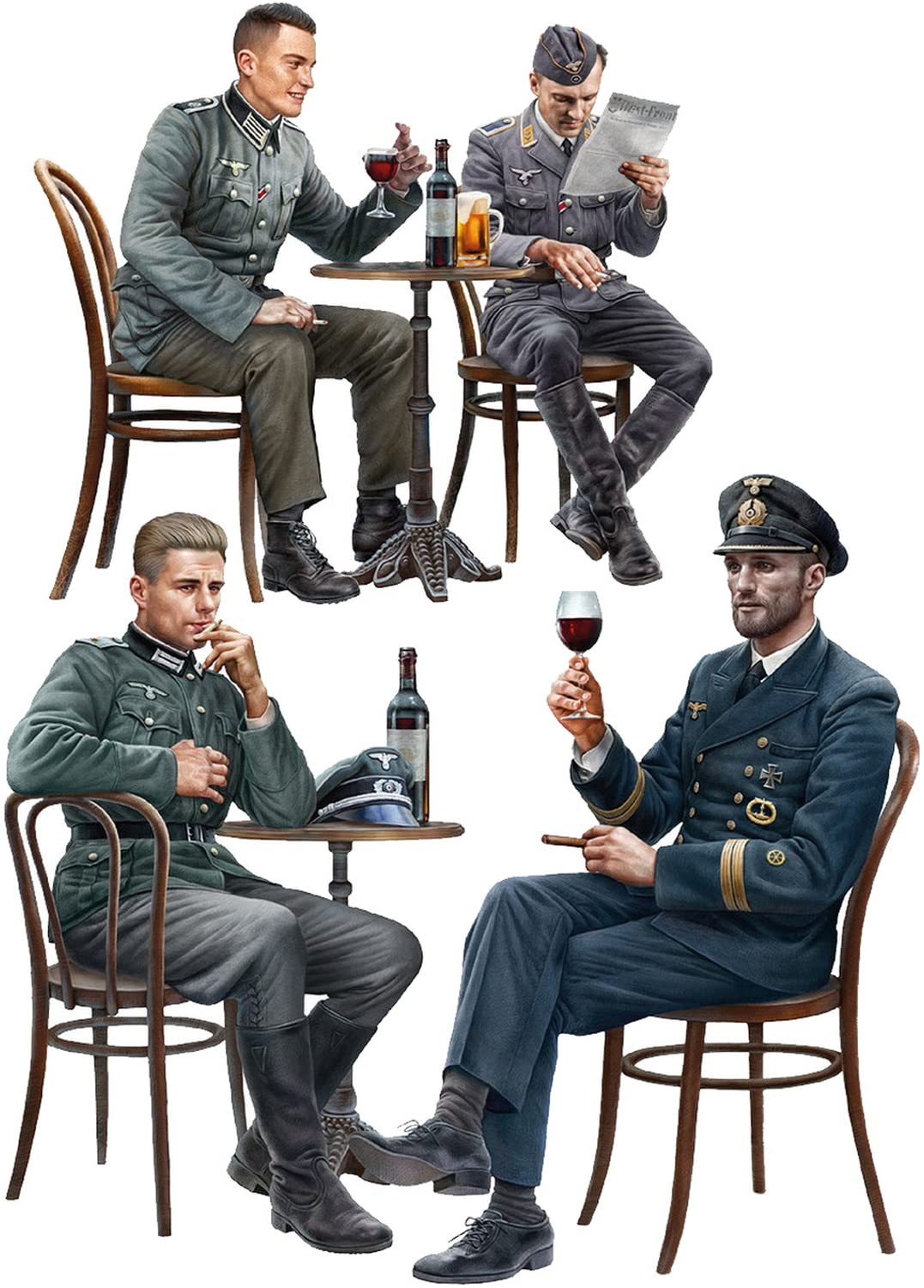 Miniart MIN35396 Scale Model kit, Molded Color