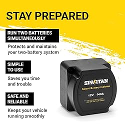 Spartan Power Smart Dual Battery Isolator 12V 140A
