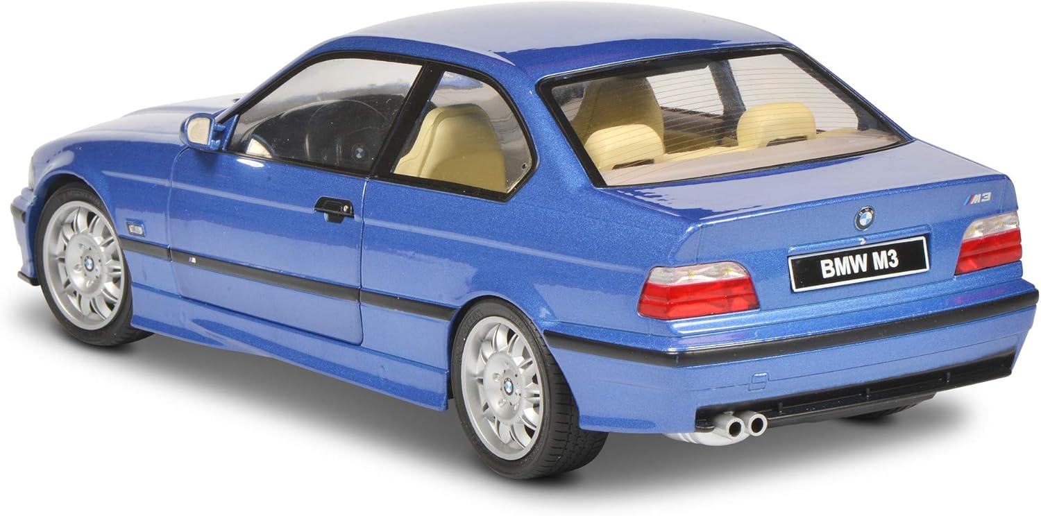 Solido S1803901 1:18 BMW E36 Coupe M3, Estoril Blue 421185360, 23 cm x 10 cm x 6 cm - Image 3