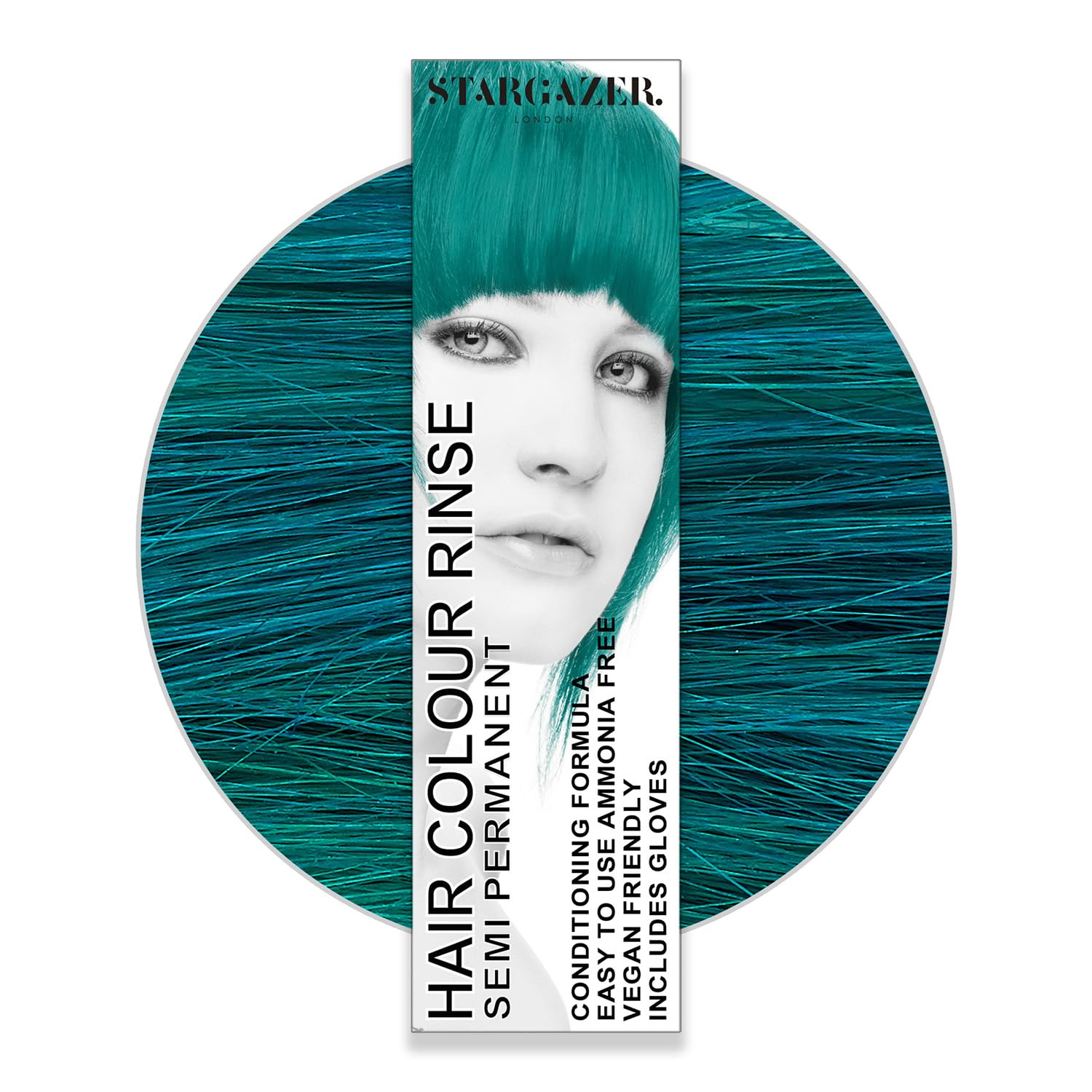Stargazer Tropical Green Semi Permanent Hair Dye