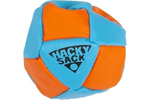 Wham-O Striker Hacky Sack 2.25" Footbag and 1.9" Impact Hacky Kick Ball Sacks for Outdoor Activity Games