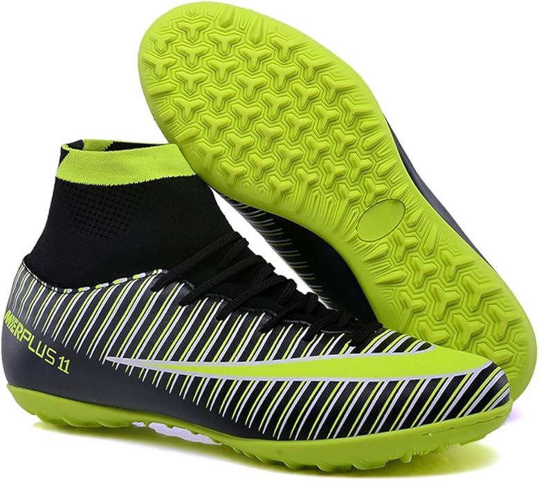 Men Soccer Shoes Sport Breathable Professional Youth Kids Superfly Cleats Football High Ankle 