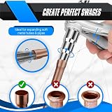 Flexzion Copper Pipe Expander 1/4"-7/8" Swaging Tool for HVAC Aluminum Alloy view 4