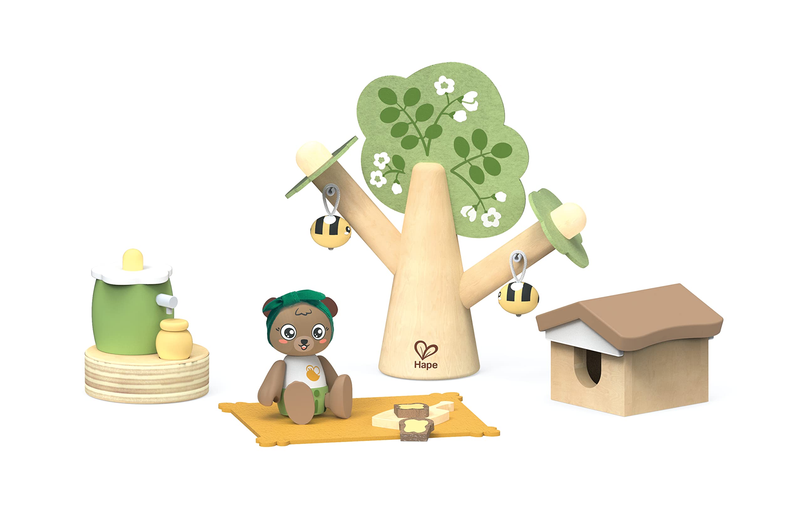 Hape Green Planet Explorers Honey Bees Picnic