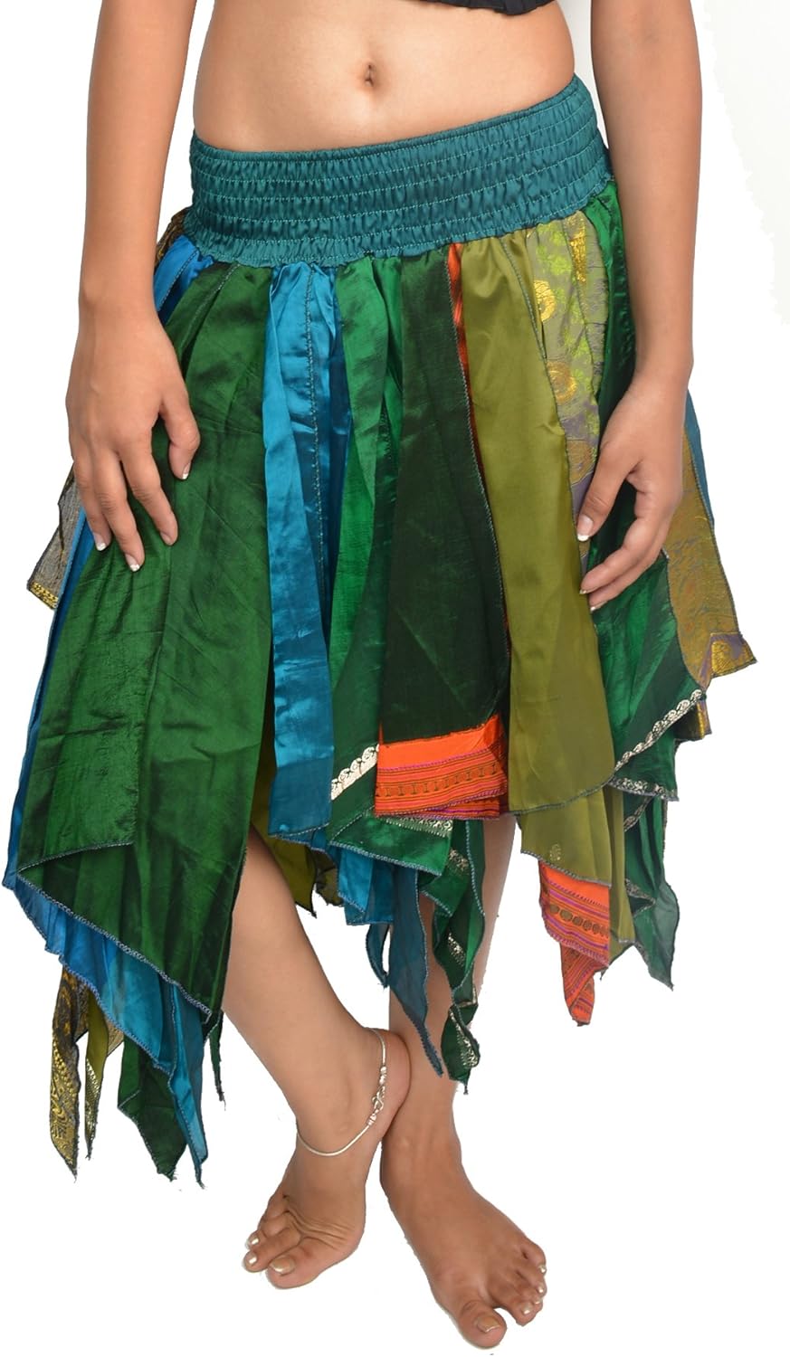 Wevez Women's Tribal Leaves Style Skirt Pack of 3, One Size, Assorted at  Women’s Clothing store