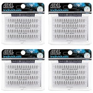 Ardell Individuals False Eye Lashes Long Brown 4 Pack
