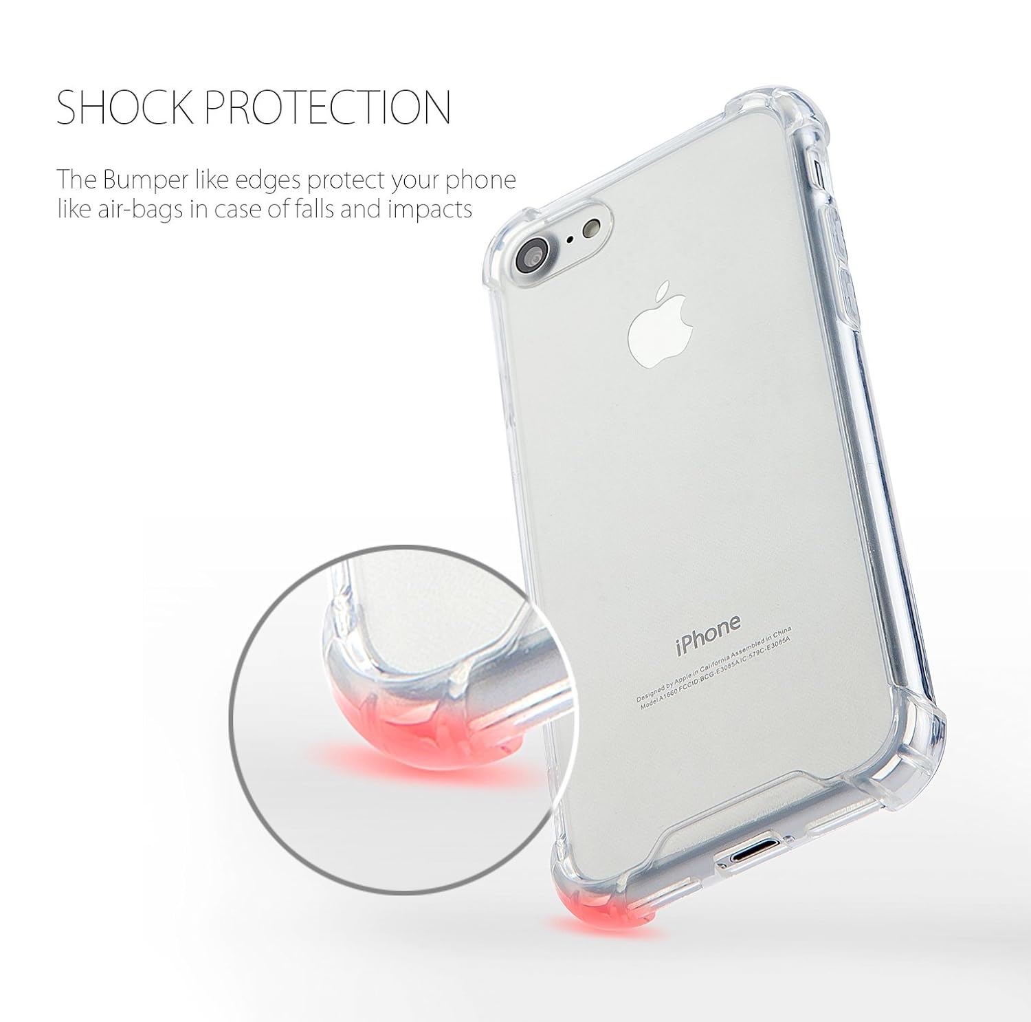 MyGadget Funda Slim para Apple iPhone 7/8 en Silicona Protector de ...