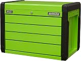 Sealey APPD4G Push-to-Open Topchest 4 Drawer Green Ball-Bearing Tool Chest view 7
