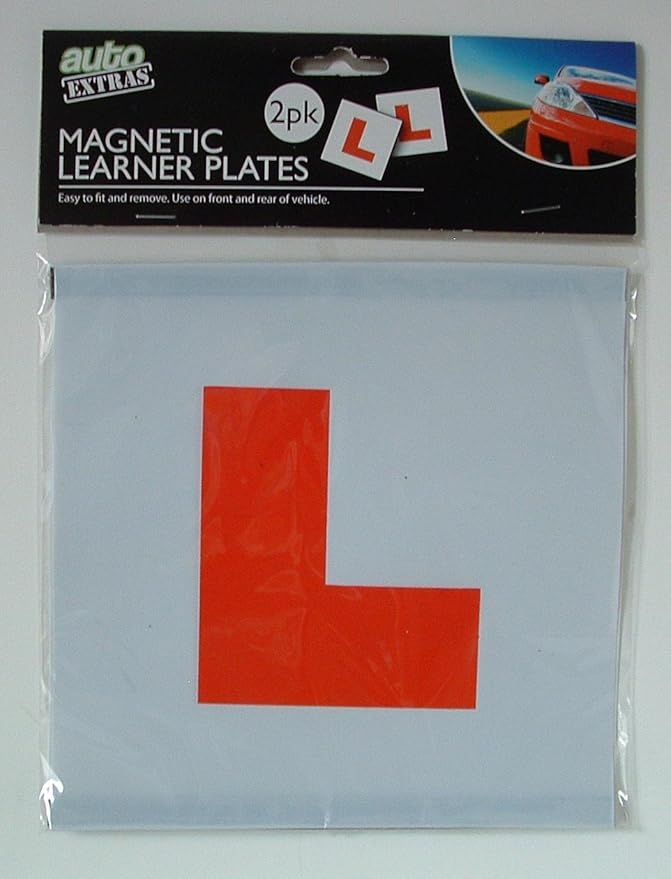 Auto Extras Learner Plates (L Plates) Set of 2 Amazon.co.uk